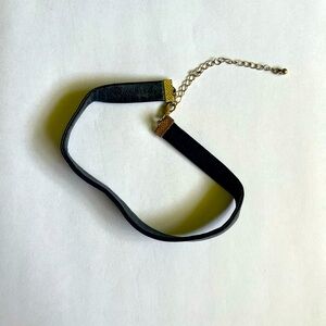 Leather choker